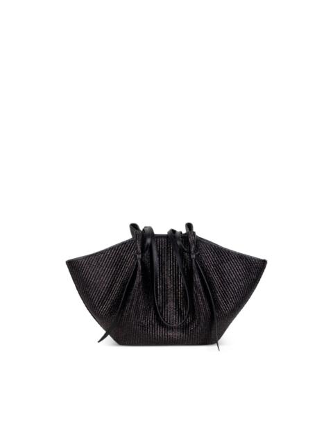 drawstring clutch bag
