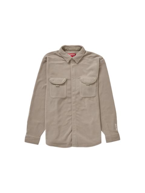 Supreme Polartec Shirt (FW23) Tan