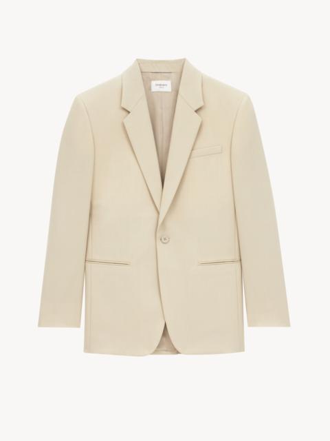 JACKET IN LIGHT WOOL