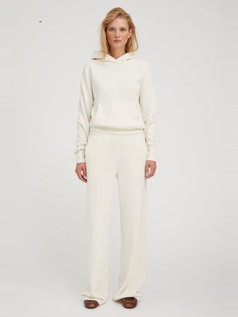 CREME BAGGY SWEATPANTS