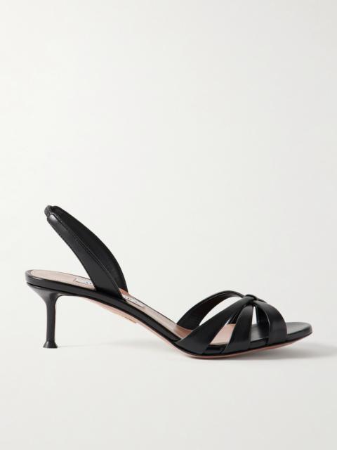 Tati 50 Leather Slingback Sandals