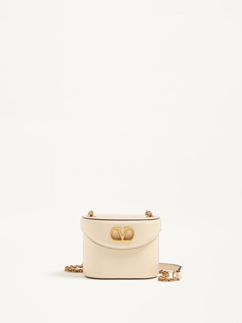 VALENTINO GARAVANI VAIN VANITY BAG IN SHINY CALFSKIN