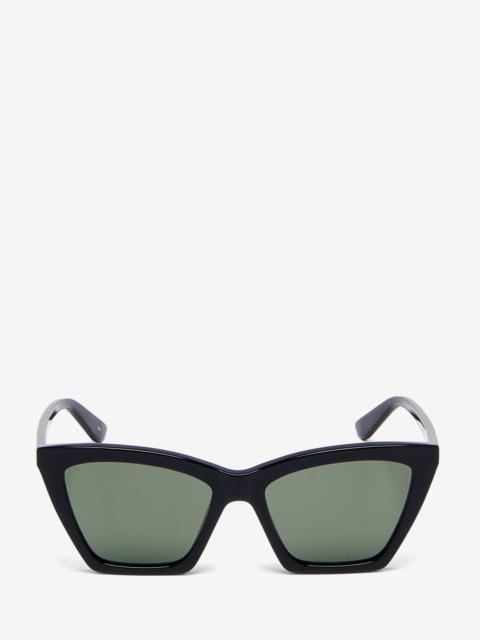 Spike Geometric Cat-eye Sunglasses