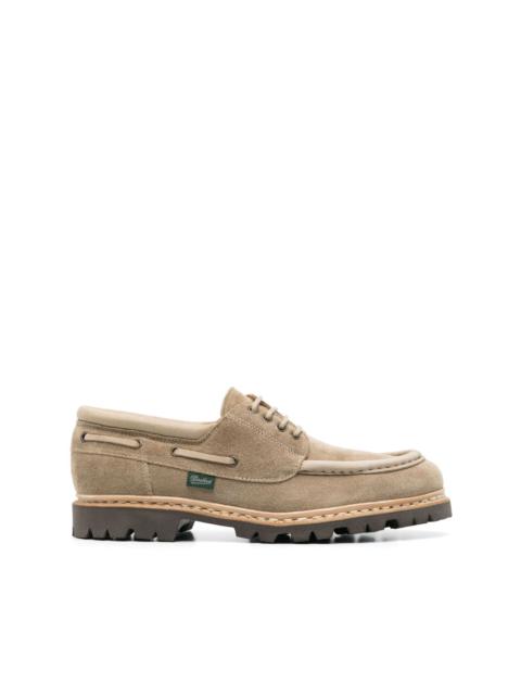 suede boat shoes