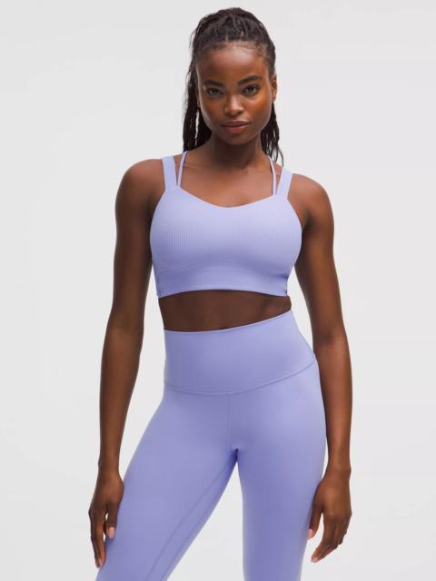 Like a Cloud Ribbed Longline Bra *Light Support, D/DD Cup