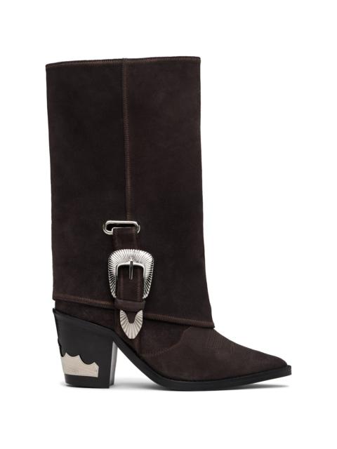 SSENSE Exclusive Brown Western Style Boots