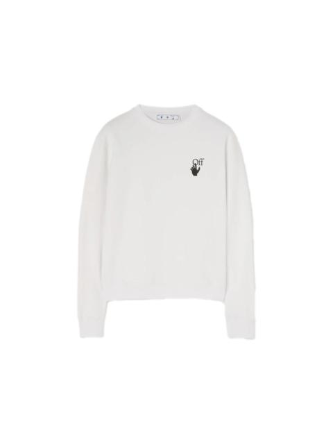 OFF-WHITE Degrade Arrows Sweatshirt White/Black