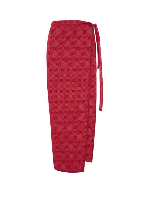 Moonogram meshflock cover-ups