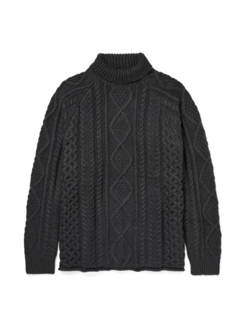 Fear of God Essentials SS22 Cable Knit Turtleneck 'Iron' FOG-SS22-009