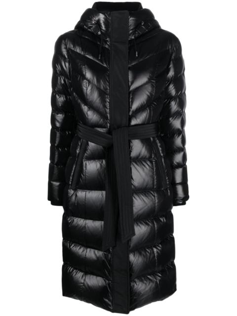 Coralia padded hooded coat