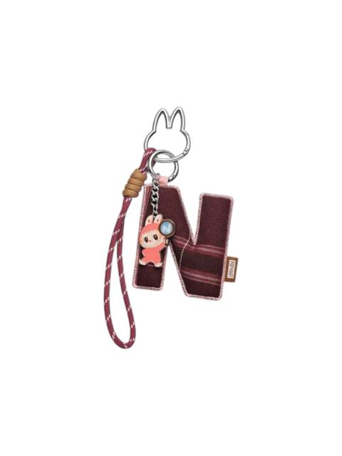 Pop Mart Labubu The Monsters Pin for Love Series "N" Letter Pendant