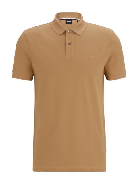 PALLAS COTTON POLO SHIRT WITH EMBROIDERED LOGO