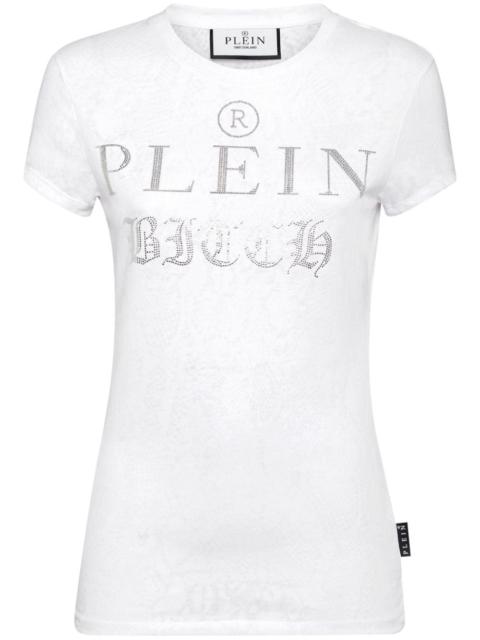 logo-embellished T-shirt