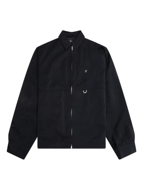 logo-plaque shirt jacket