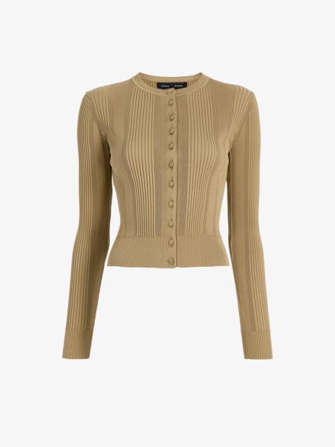 Currin Top in Column Rib