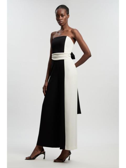 Petite Soft Tailored Bandeau Jumpsuit