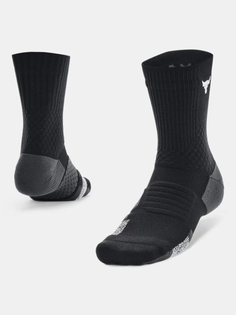 Unisex Project Rock ArmourDry™ Playmaker Mid-Crew Socks