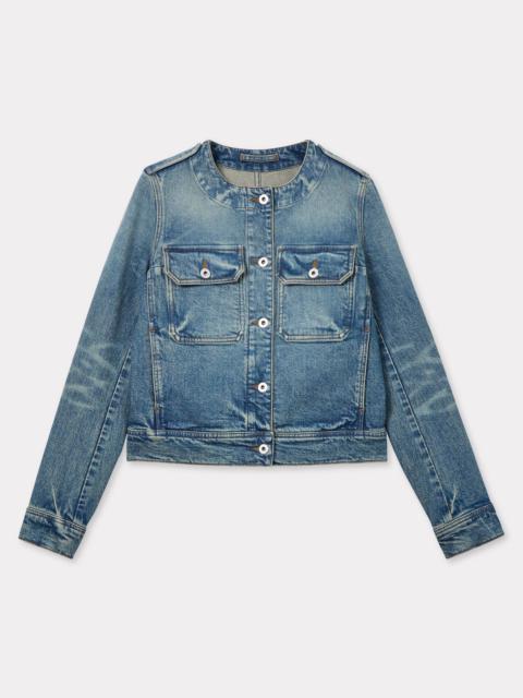 Jacket in stretch japanese denim