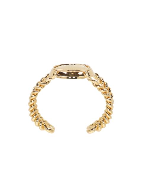 The Champagne twisted golden bracelet