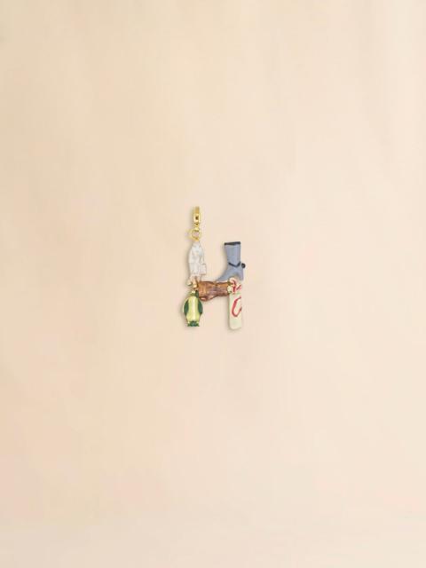 MARNI ALPHABET "H" CHARM