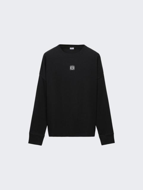 Oversized Long Sleeved Tee Black