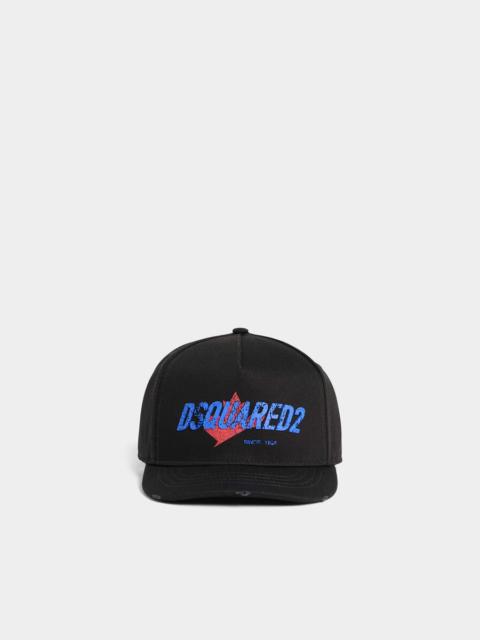 DSQUARED2 LOGO BASEBALL CAP