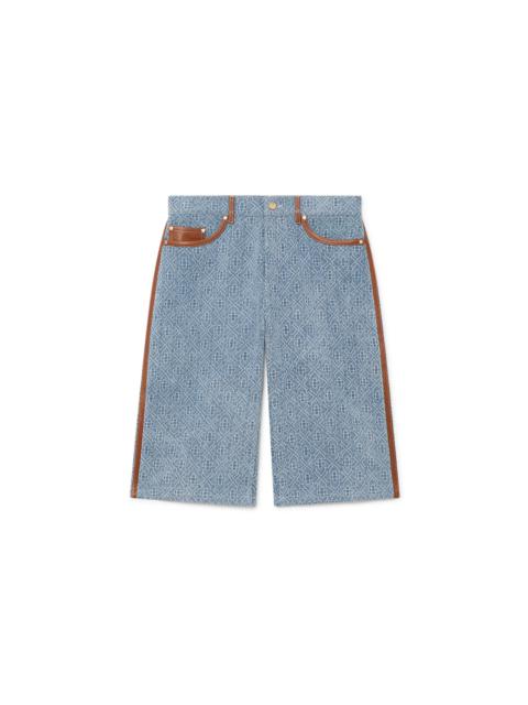 Monogram Jean Shorts | Casablanca Paris