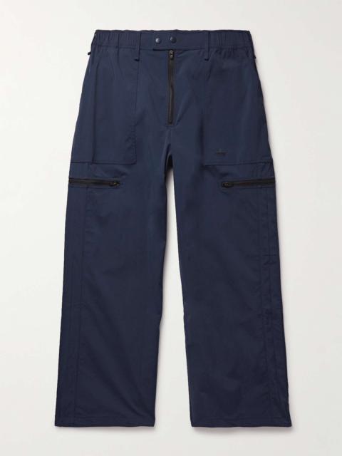 + Wales Bonner Wide-Leg Recycled-Shell Trousers