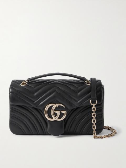 Gg Marmont Quilted Leather Shoulder Bag