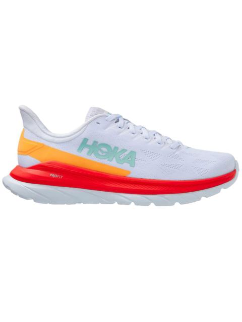 Hoka One One Mach 4 White Fiesta