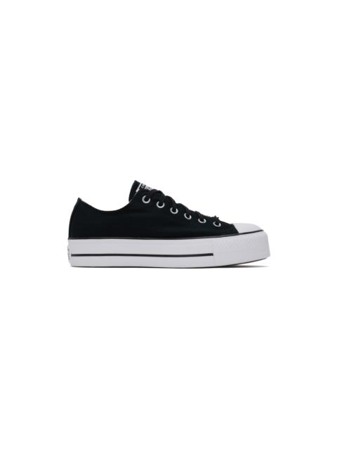 Black Chuck Taylor All Star Lift Low Top Sneakers