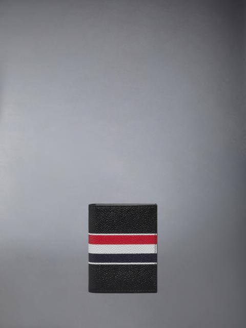 PEBBLE GRAIN RWB STRIPE DOUBLE CARD HOLDER