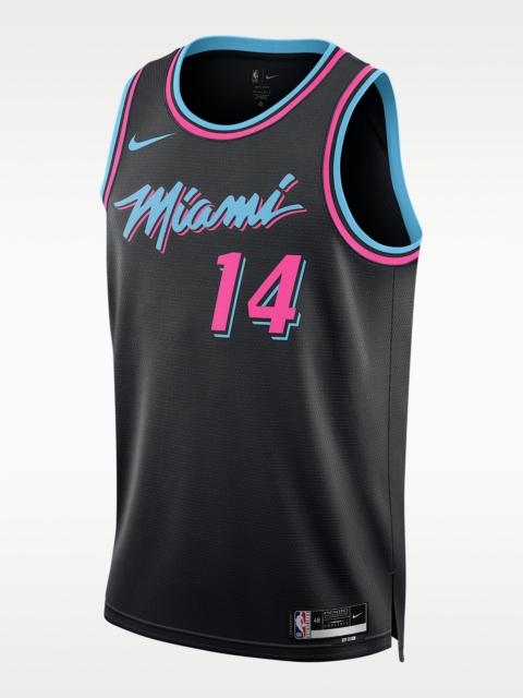 Tyler Herro Miami Heat City Edition Men's Nike NBA Swingman Jersey