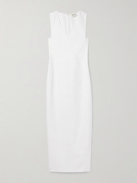 Avery Cotton-poplin Maxi Dress