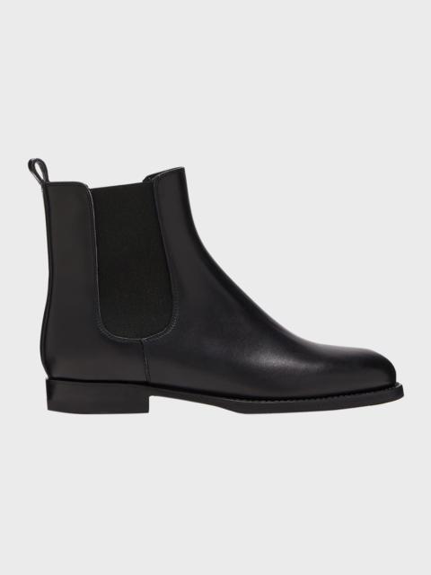 Chelsa Leather Chelsea Ankle Booties