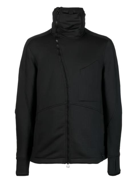 asymmetric zip-fastening jacket