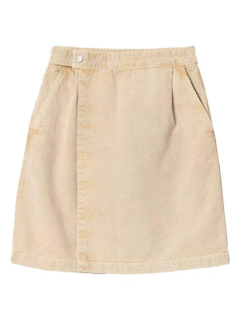 Emery pocket wrap skirt