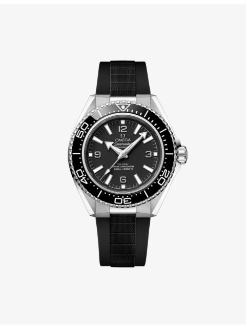 Seamaster Planet Ocean 600M Stainless-Steel Rubber-Strap Watch 42mm