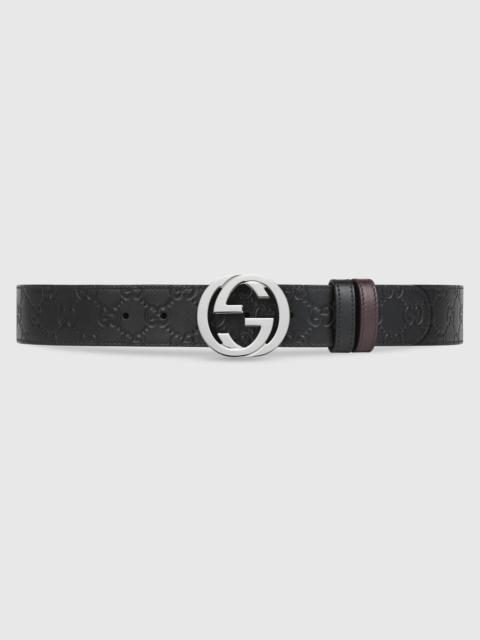 GUCCI Reversible Gucci Signature belt | REVERSIBLE