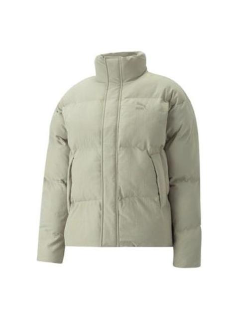 PUMA Classics Oversized Polyball Puffer Jacket 'Green' 535573-68