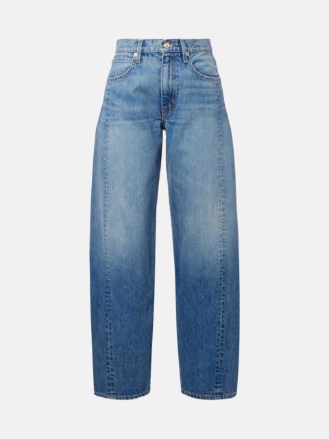 Jackson low-rise wide-leg jeans