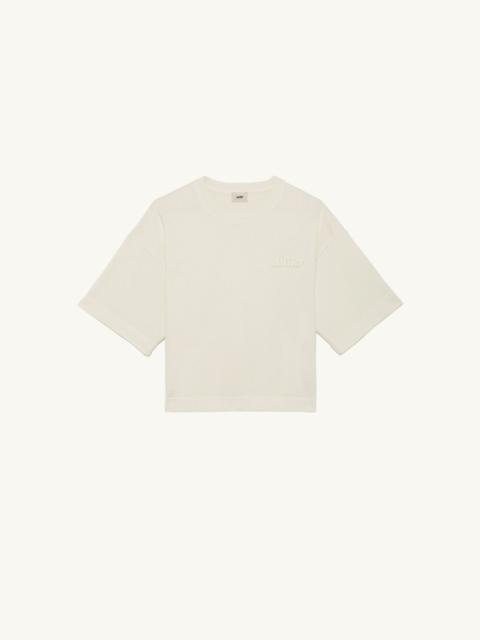 TONAL LOGO BOXY TEE WOMAN