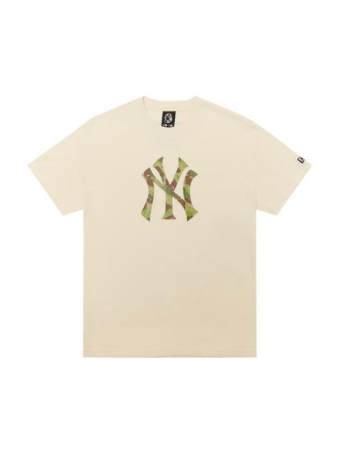 NY YANKEES SPACE CAMO LOGO TEE