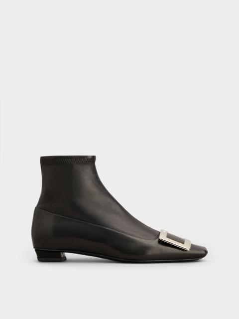 Belle Vivier Booties in leather