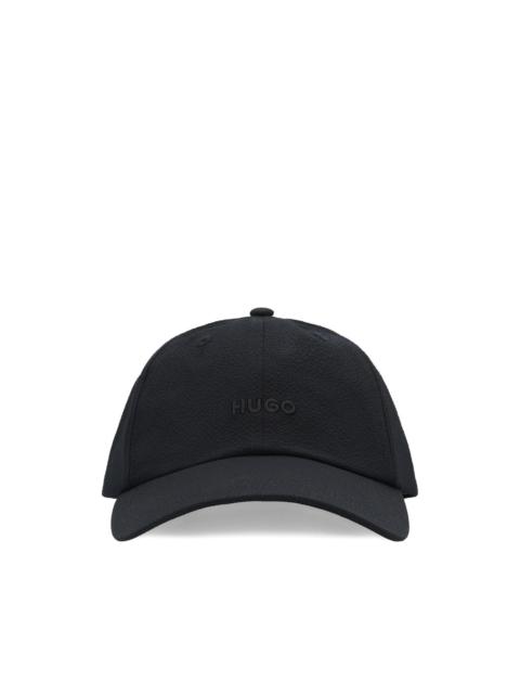 embroidered-logo baseball cap