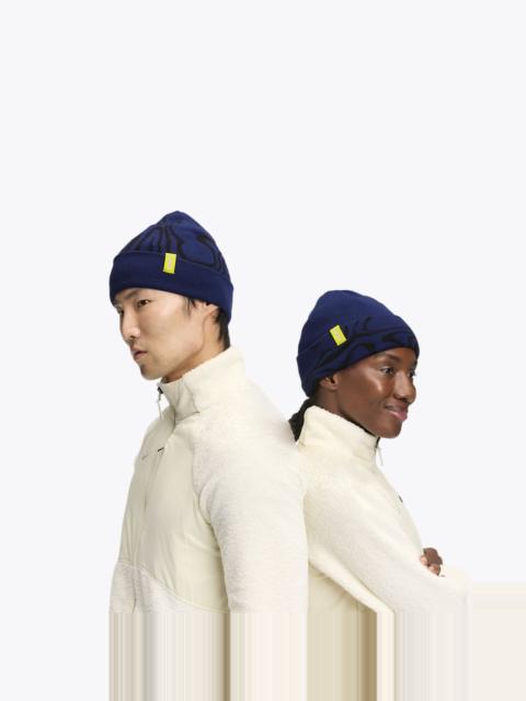 Winter Beanie Hiking Shoes in Midnight Blue