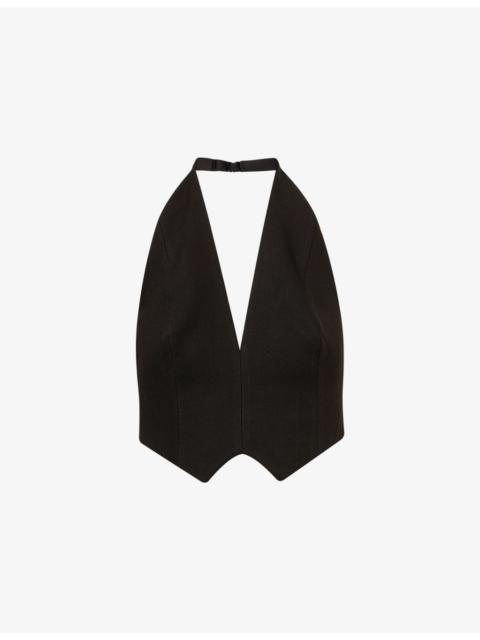 Rover Halterneck Woven Vest
