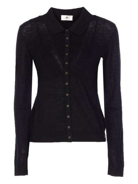 button-front cardigan