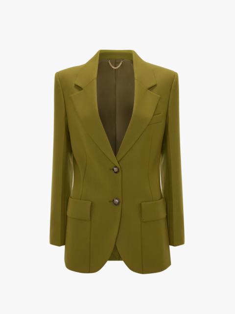 Patch Pocket Jacket In Willow