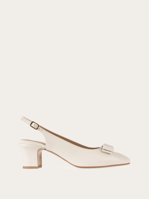 Vara bow slingback pump